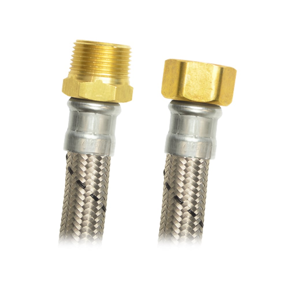 Conector Flexible Coflex 3/4" Acero Inoxidable para Boiler - 40 cm
