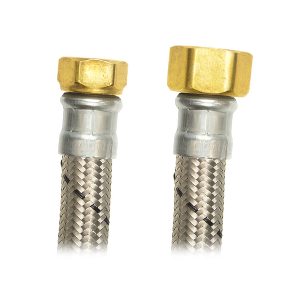 Conector Flexible Coflex 80cm Acero Inox 1/2" FIP x 3/4" FIP para Boiler