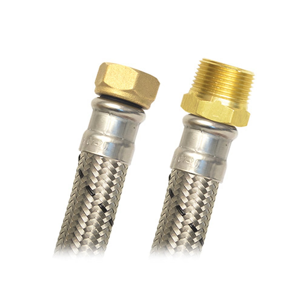 Conector Flexible Acero Inoxidable Coflex 60cm para Boiler y Agua