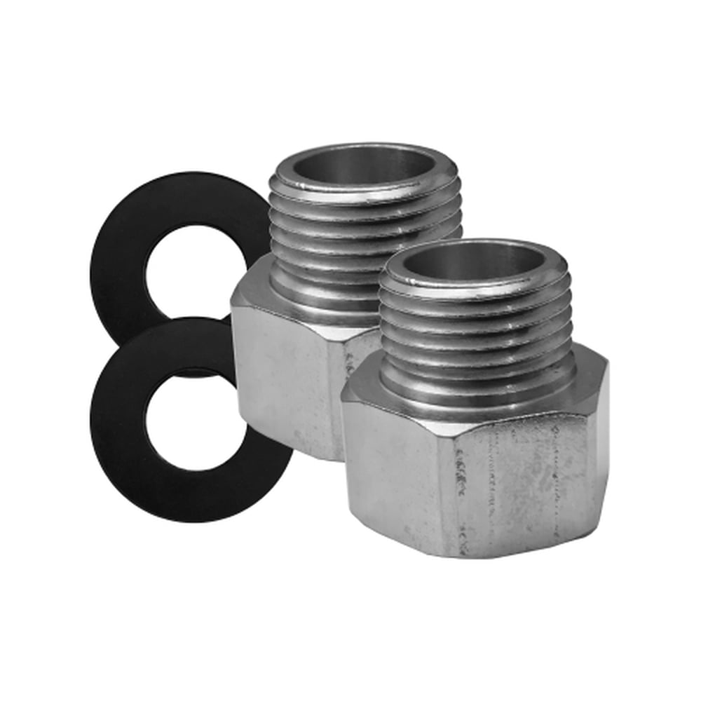 Adaptador Coflex Latón Niquelado 1/2" NPSM x 3/8" MNPT - Solución Compacta