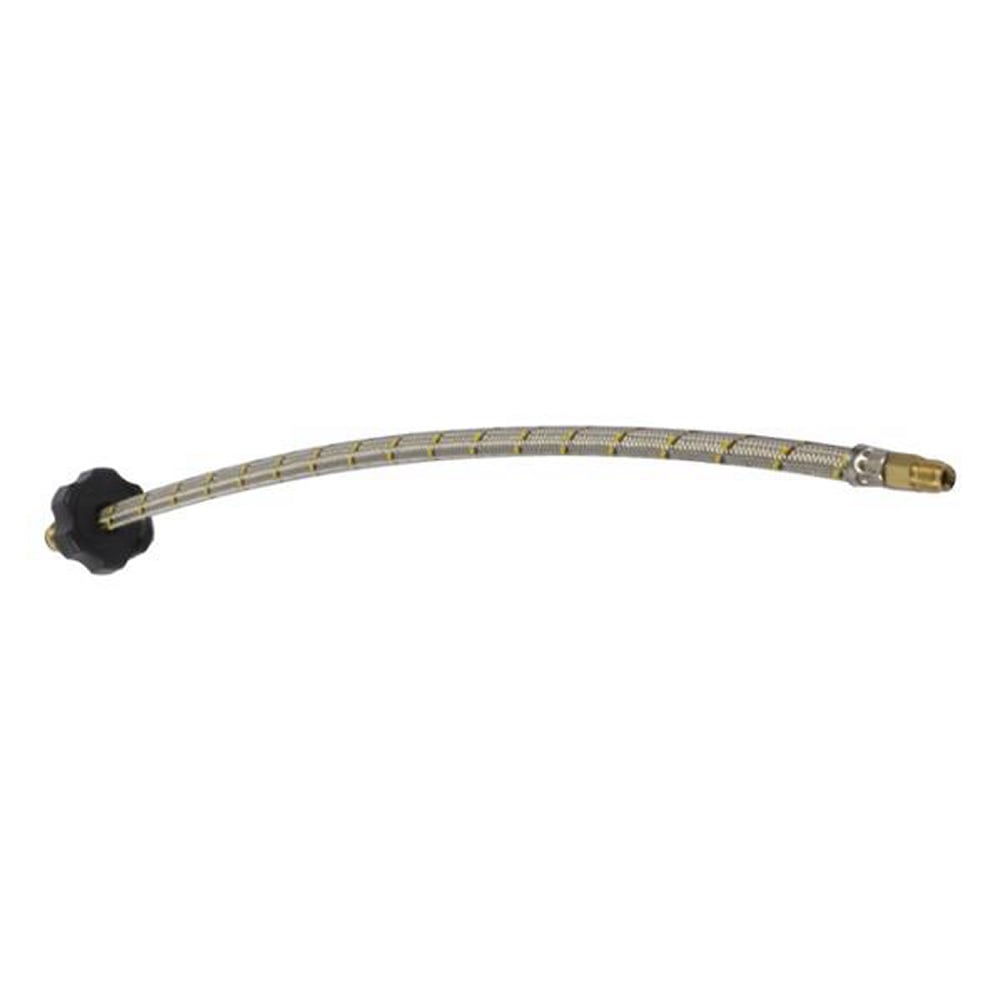 Conector Flexible Coflex Pigtail Gas LP 55cm Acero Inoxidable AG-P55 7/16"M x 7/8"Izq