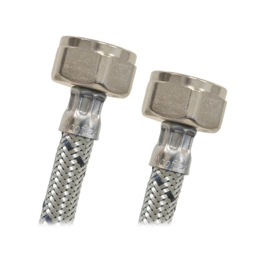 Conector Flexible Sanitarios Coflex 7/8" FIP x 7/8" FIP 35cm Acero Premium