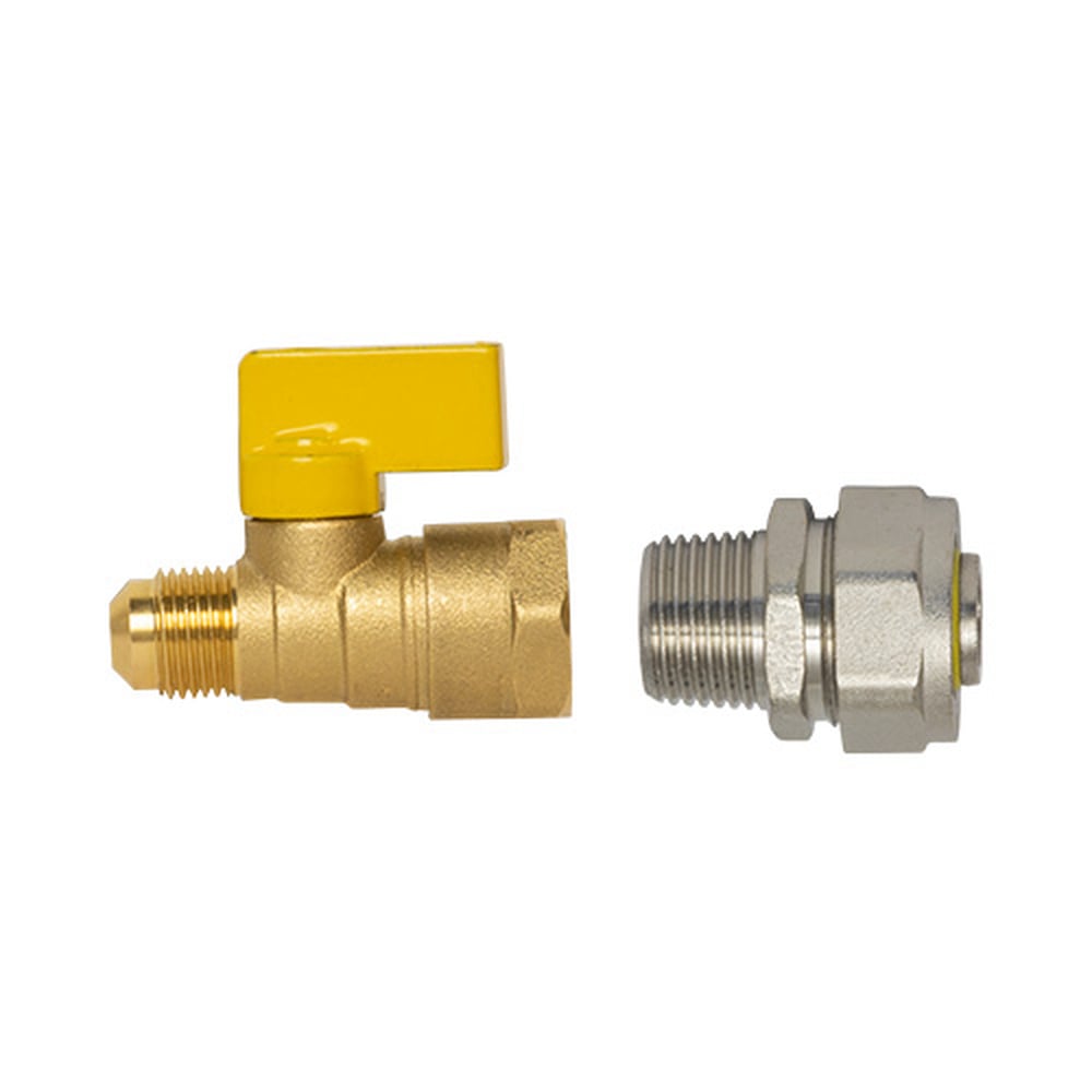 Válvula Flare Gas Coflex PRO 3/8" para Tubería Multicapa: Instalación Segura y Duradera