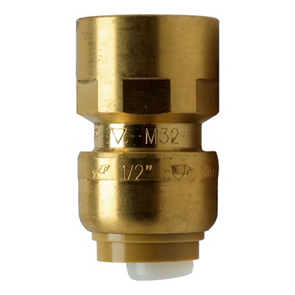 Adaptador Hembra Coflex PRO 1/2" Latón para PEX, Cobre y CPVC - Fácil Instalación