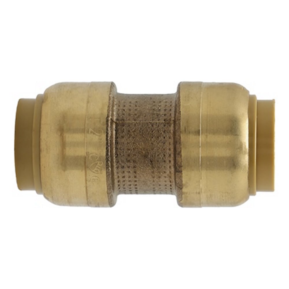 Cople Coflex PRO 1/2" Latón para PEX, Cobre y CPVC - Instalación Rápida