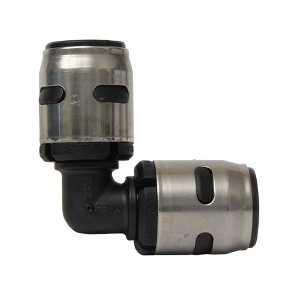 Codo 90° Coflex PEX 1/2" - Conexión Rápida CP-EU11 para Agua (K248)