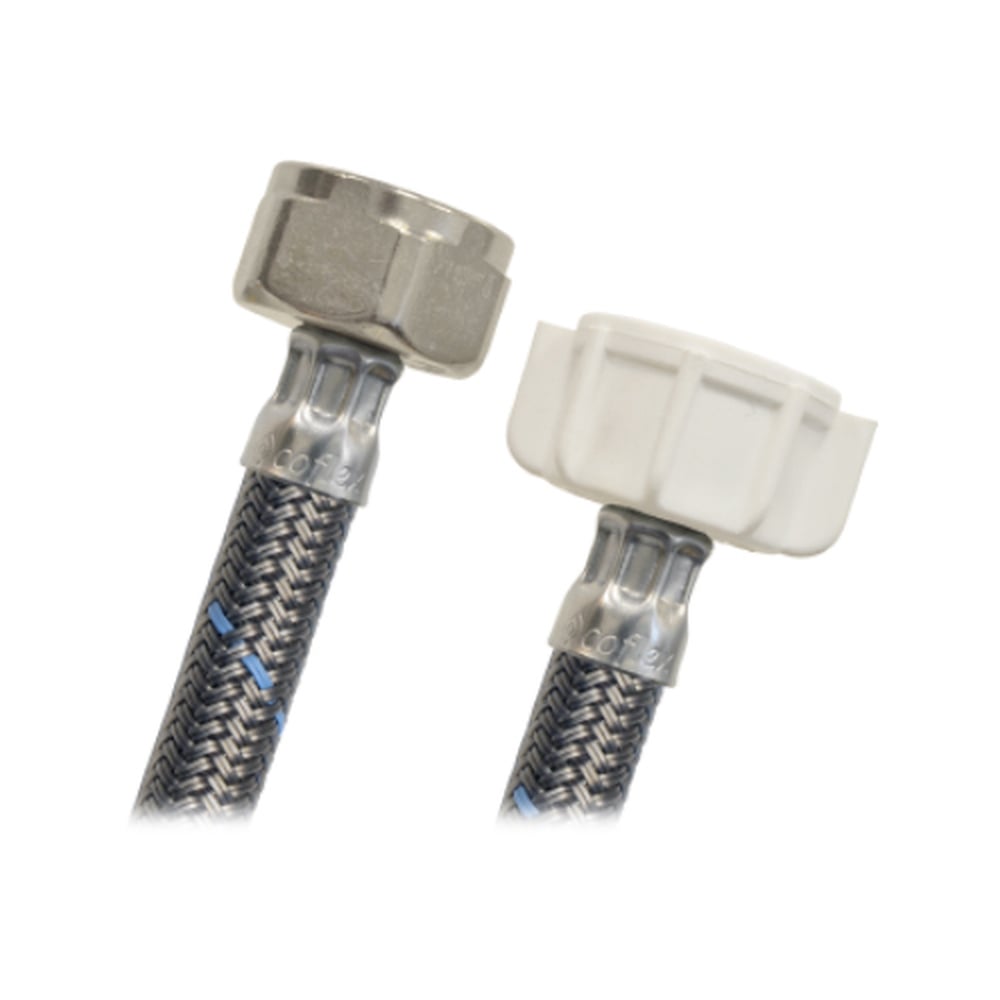 Conector Flexible Coflex 35cm Gris 7/8" FIP x 7/8" AM: Máxima Flexibilidad para Sanitarios