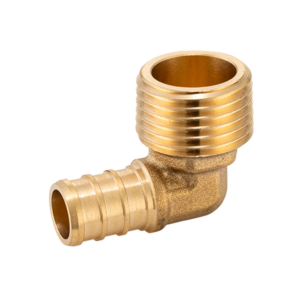 Codo Macho Espiga Latón 1/2" COFLEX: Conexión Segura para Tubería PEX