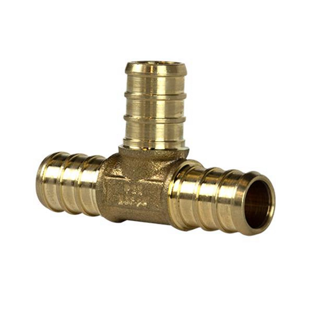 Conexión Tee Espiga Latón COFLEX 1/2" para Tubería PEX - Instalación Fácil
