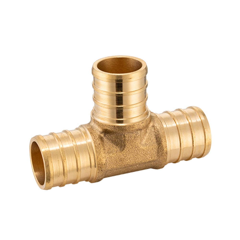 Codo en T de Latón COFLEX 3/4" x 1/2" x 3/4" para Conexión en Espiga (UC444LF)