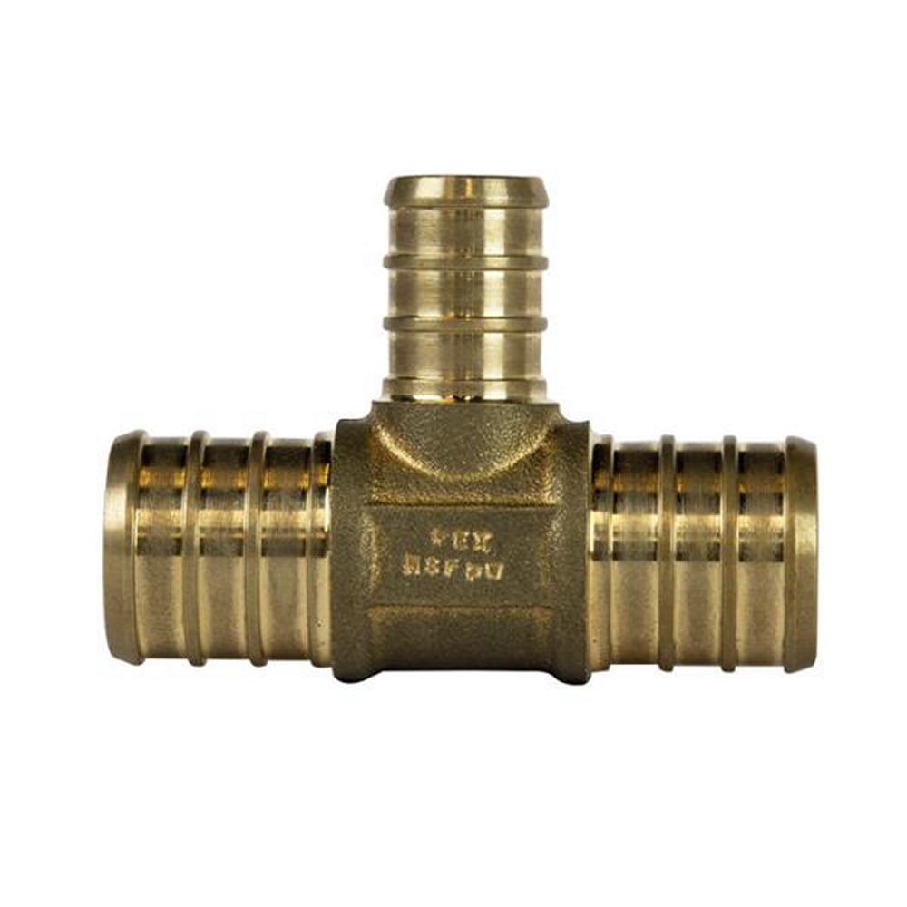 Conexión Tee Espiga Latón COFLEX 3/4" x 3/4" x 1/2" - Plomería Segura y Duradera