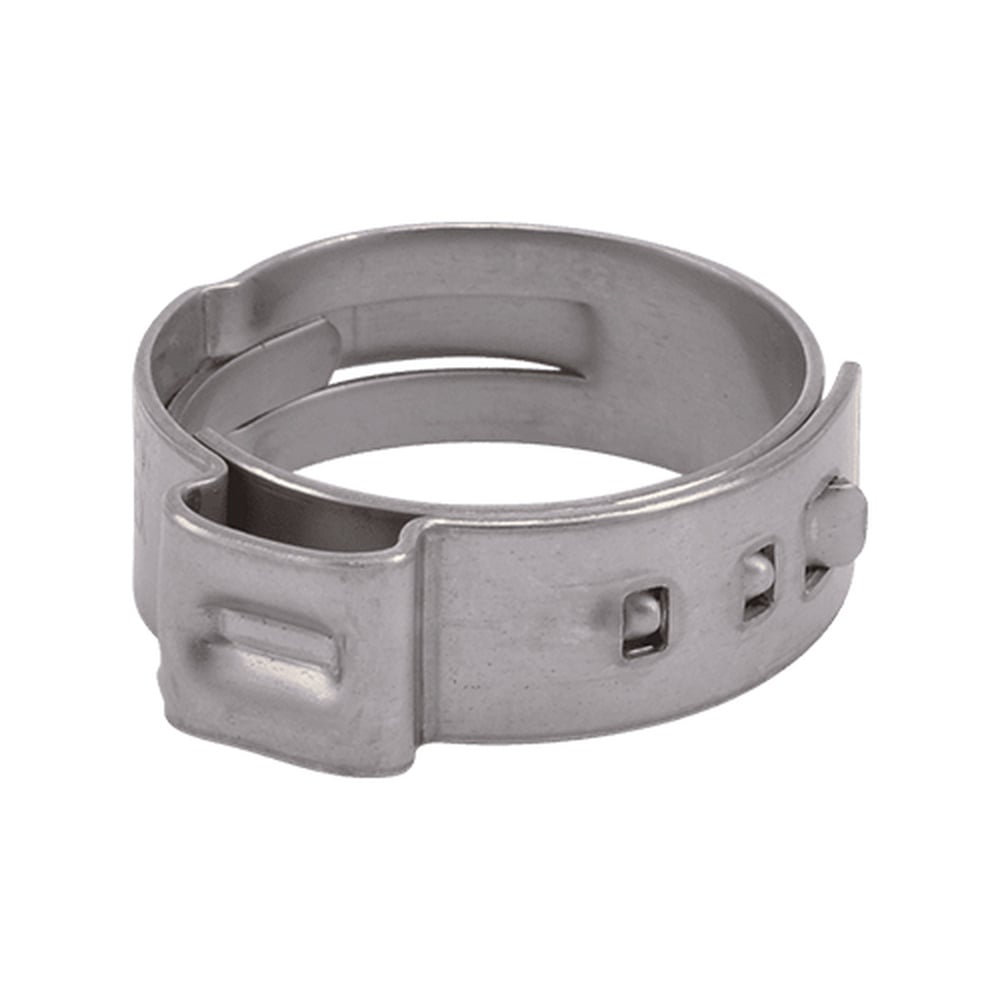 Abrazadera COFLEX para Grapado de Espiga 3/4" Acero Inoxidable - Sujeción Segura