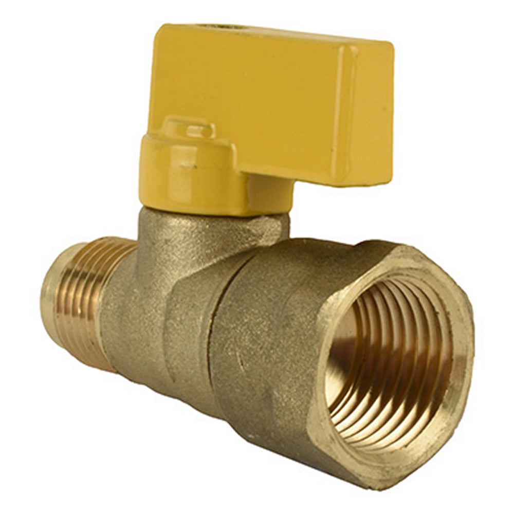 Llave de Control Recta Coflex IP-200P 1/2" FNPT x 3/8" Flare para Gas