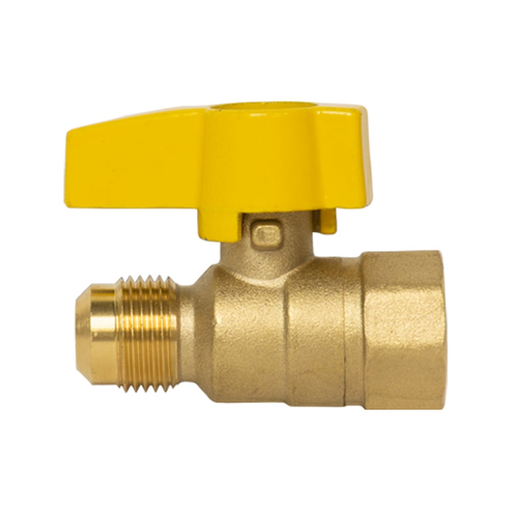 Llave de Control Recta para Gas Coflex IP-202P 1/2" Latón - Seguridad y Flujo