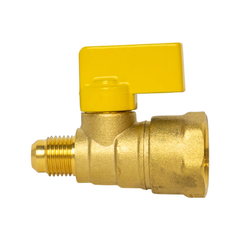 Llave de Control de Gas Recta Coflex IP-208P 1/2" FNPT x 5/16" Flare