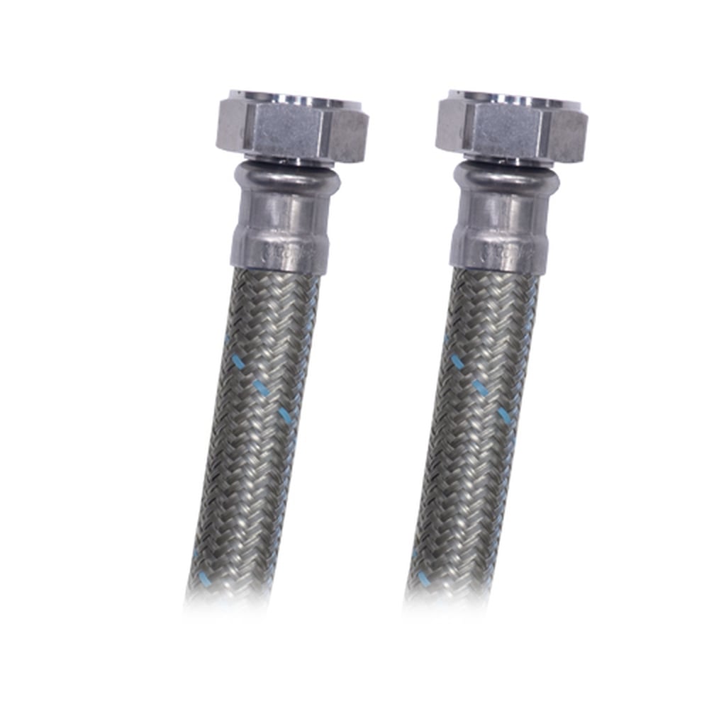 Conector Flexible Coflex Acero Forte 3/4" FIP x 3/4" FIP 40cm para Boiler
