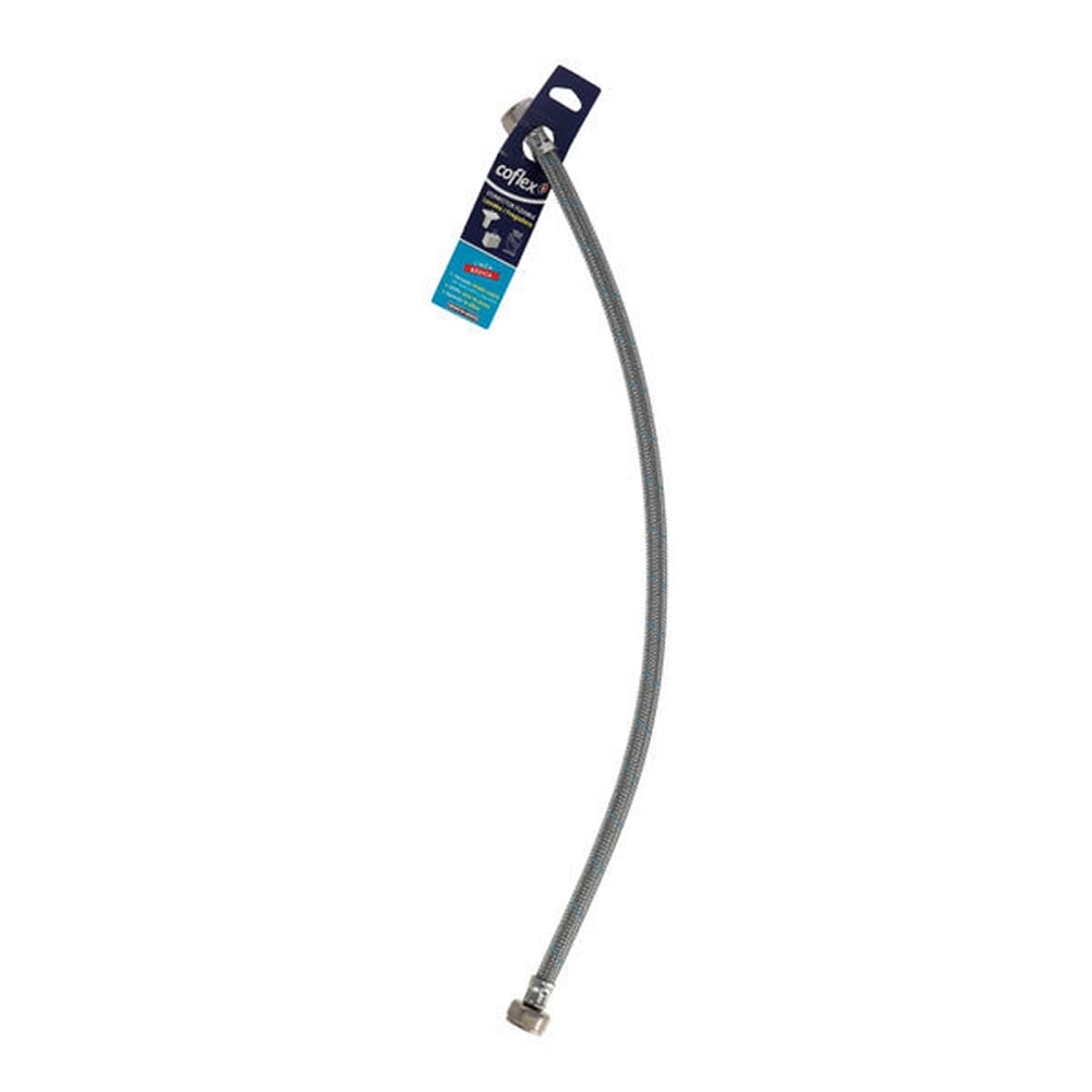 Conector Flexible Coflex 55cm Acero Inoxidable para Lavabo y Fregadero