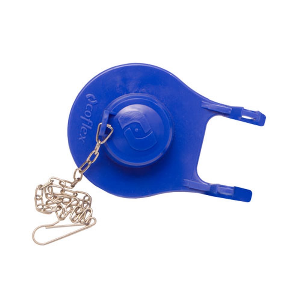 Pera de Descarga Coflex 2" Azul P-B6025 con Cadena Inoxidable | Sello Hermético