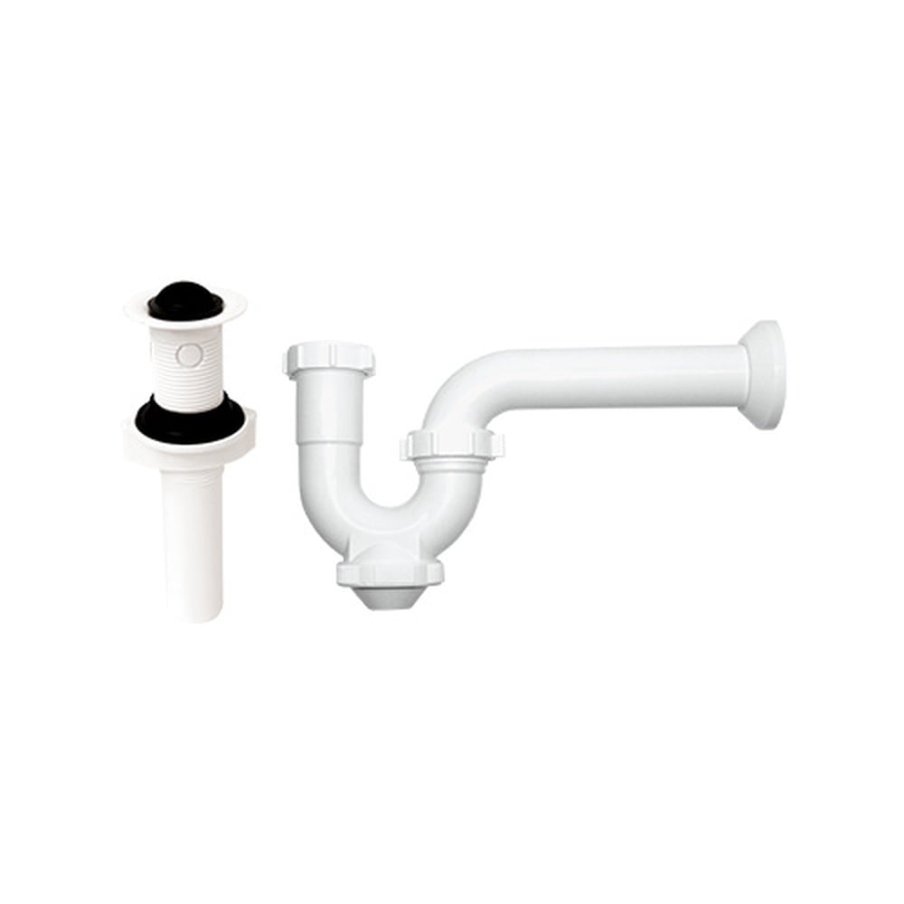 Trampa Coflex P-B9001 Blanca 1 1/2" para Lavabo con Contra PH-202
