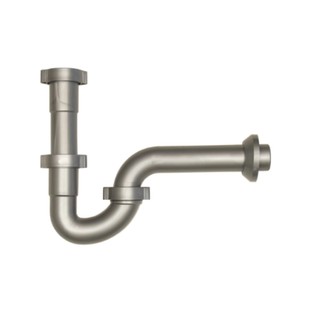 Trampa de Desagüe Coflex P-B9002P 1 1/2" Gris - Fácil Instalación Lavabo y Fregadero