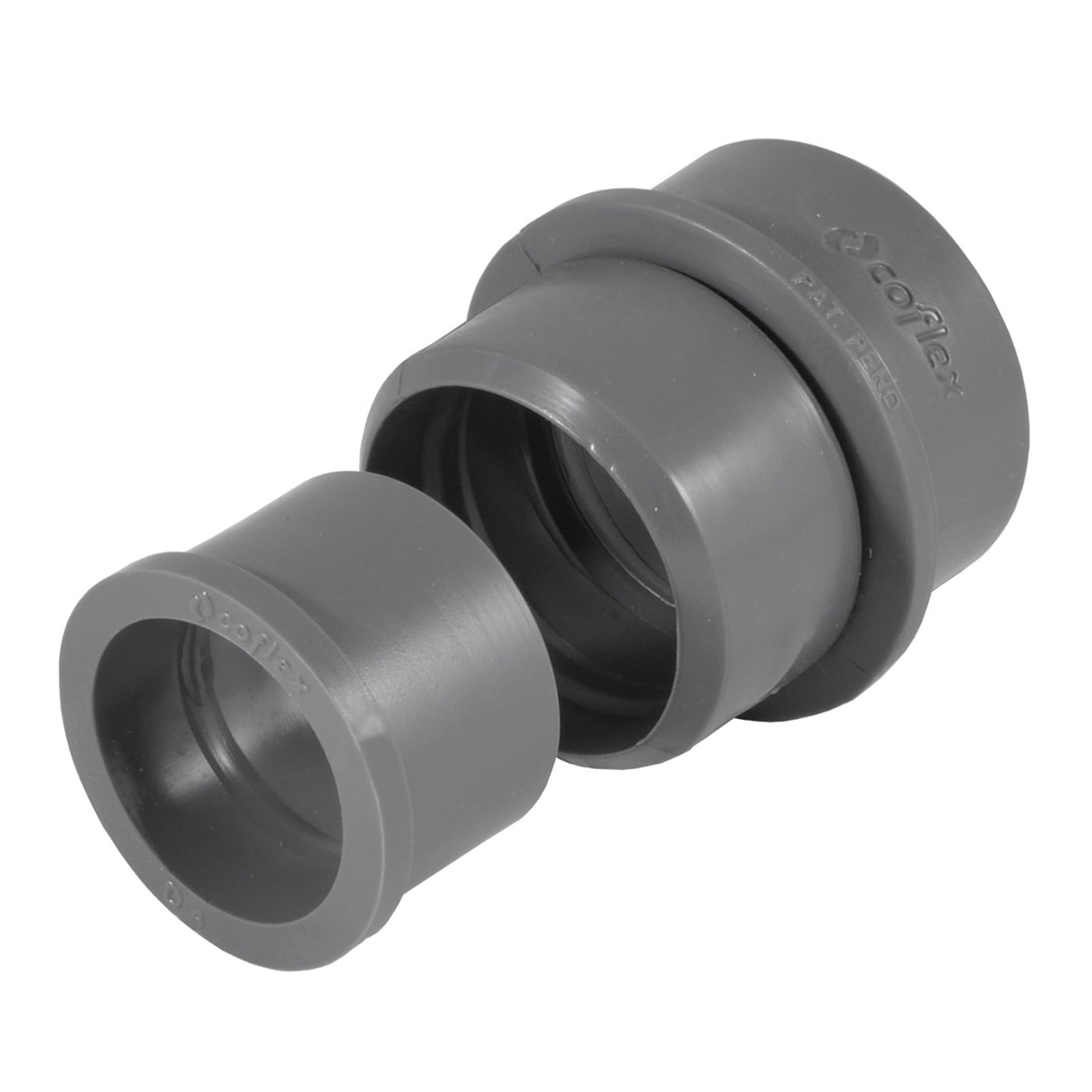 Chupon Universal 4 en 1 Coflex Gris P-B9030 para Trampas de Lavabo y Fregadero