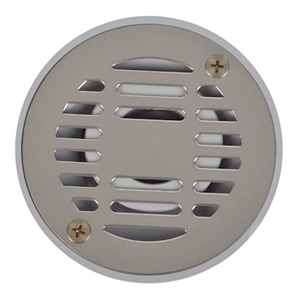Coladera Redonda Coflex 10cm con Rejilla Acero Inoxidable para Tubería 2" - Norma Mexicana