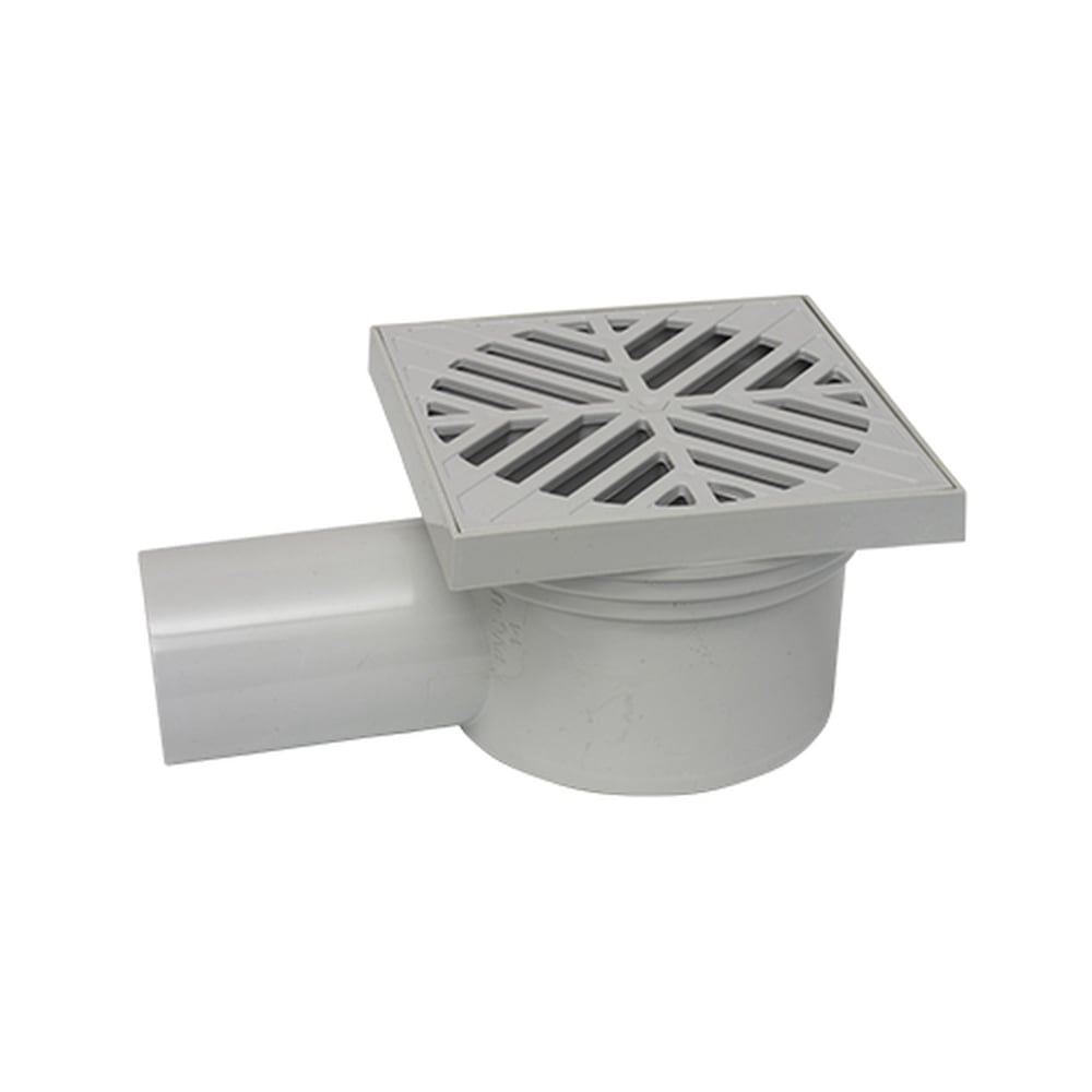 Coladera Coflex con Trampa de Agua PVC 11.2 cm - Salida Lateral 2"