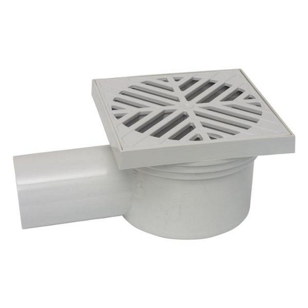 Coladera Coflex con Trampa de Agua PVC 11.2 cm - Salida Lateral 2"