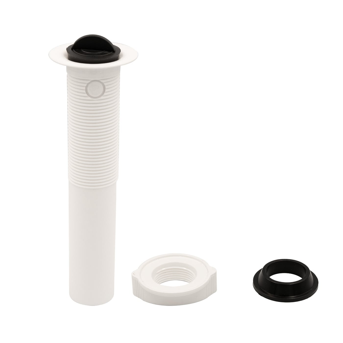Contra Universal Coflex PH-202 Blanca para Lavabo con Tapón de Hule - Fácil Instalación