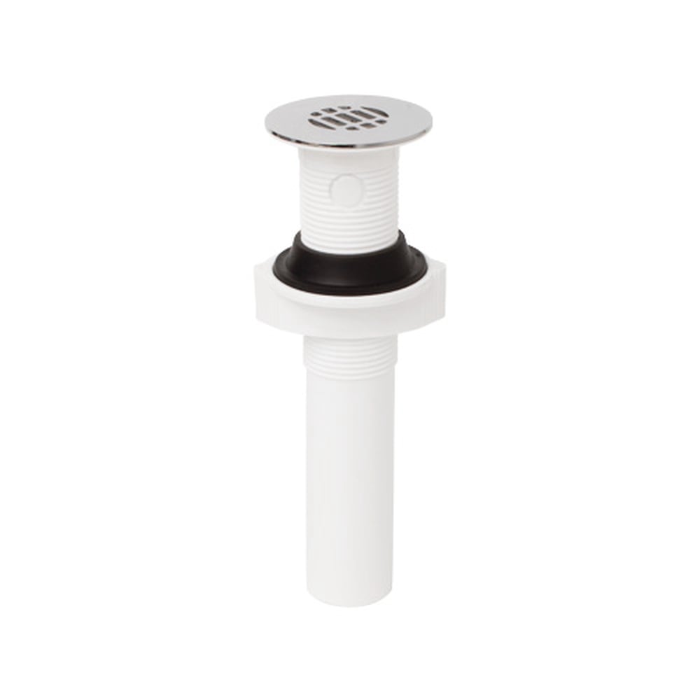 Contra Blanca Coflex PH-227 para Lavabo con Rejilla Cromada Removible