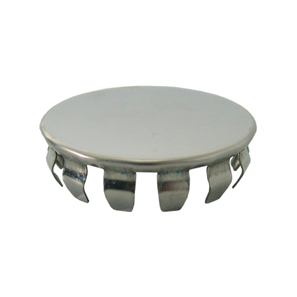 Tapón Cubretaladro Coflex Acero Inoxidable a Presión para Lavabo y Fregadero