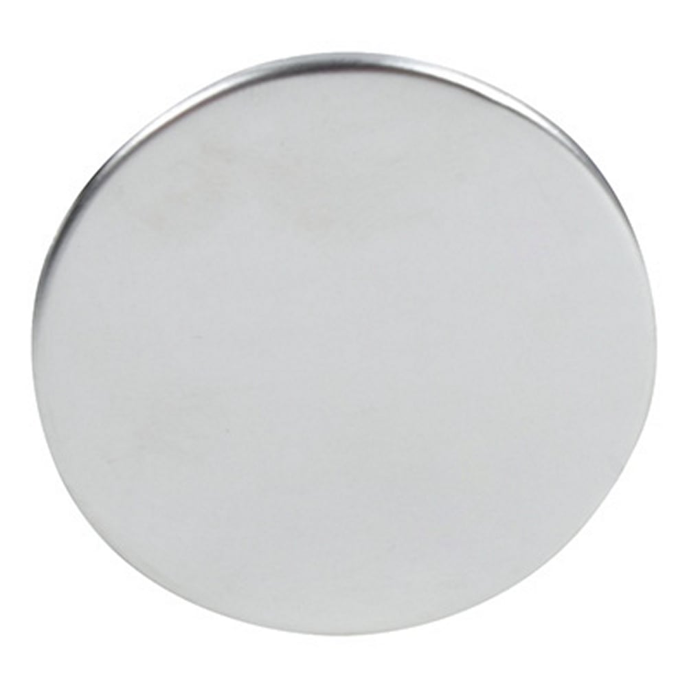 Tapón Cubretaladro Coflex Acero Inoxidable a Presión para Lavabo y Fregadero