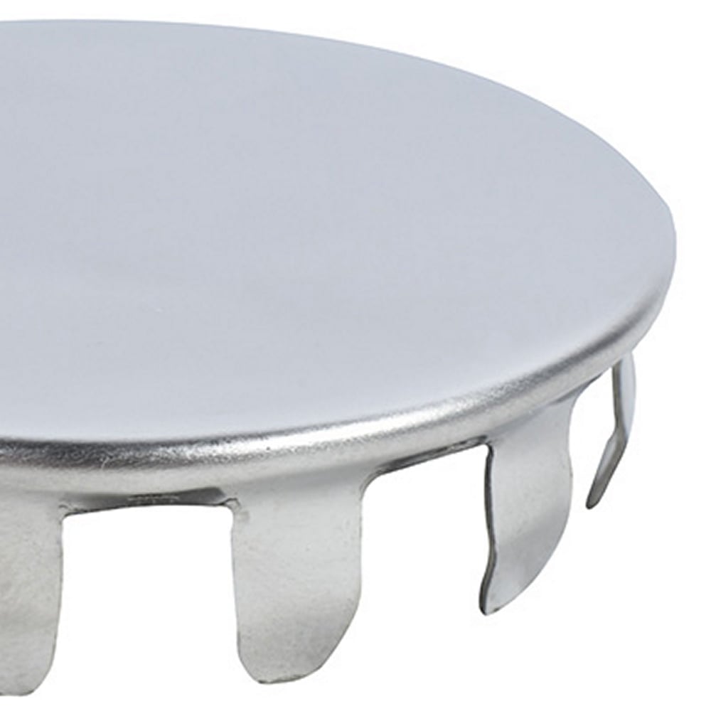 Tapón Cubretaladro Coflex Acero Inoxidable a Presión para Lavabo y Fregadero