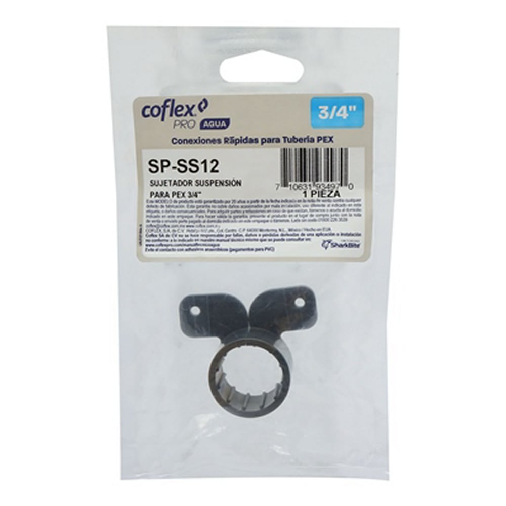 Sujetador suspensión Coflex PRO SP-SS12 para PEX 3/4" (222)