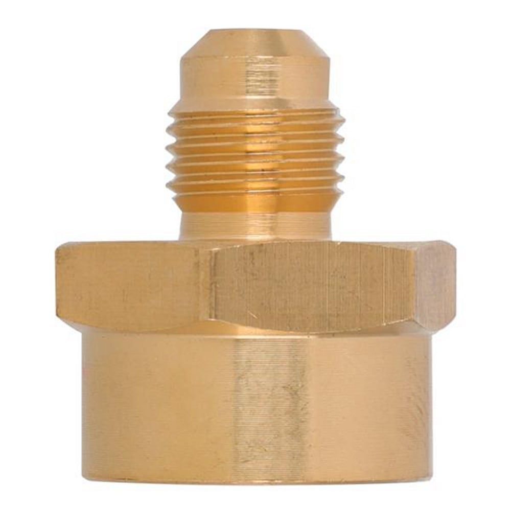 Niple Campana Coflex 5/16" Flare x 1/2" FNPT Latón para Gas