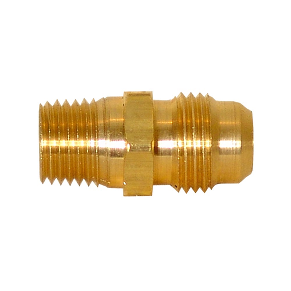 Niple Terminal Coflex UNT-64: 3/8" Flare x 1/4" MNPT Latón para Gas
