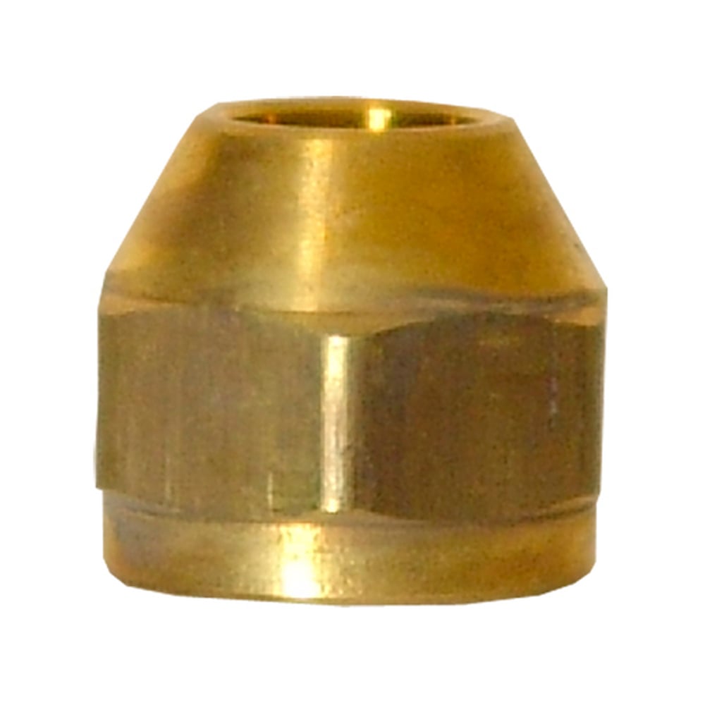Tuerca Cónica Coflex UTC-6 3/8" Flare - Latón Natural para Gas