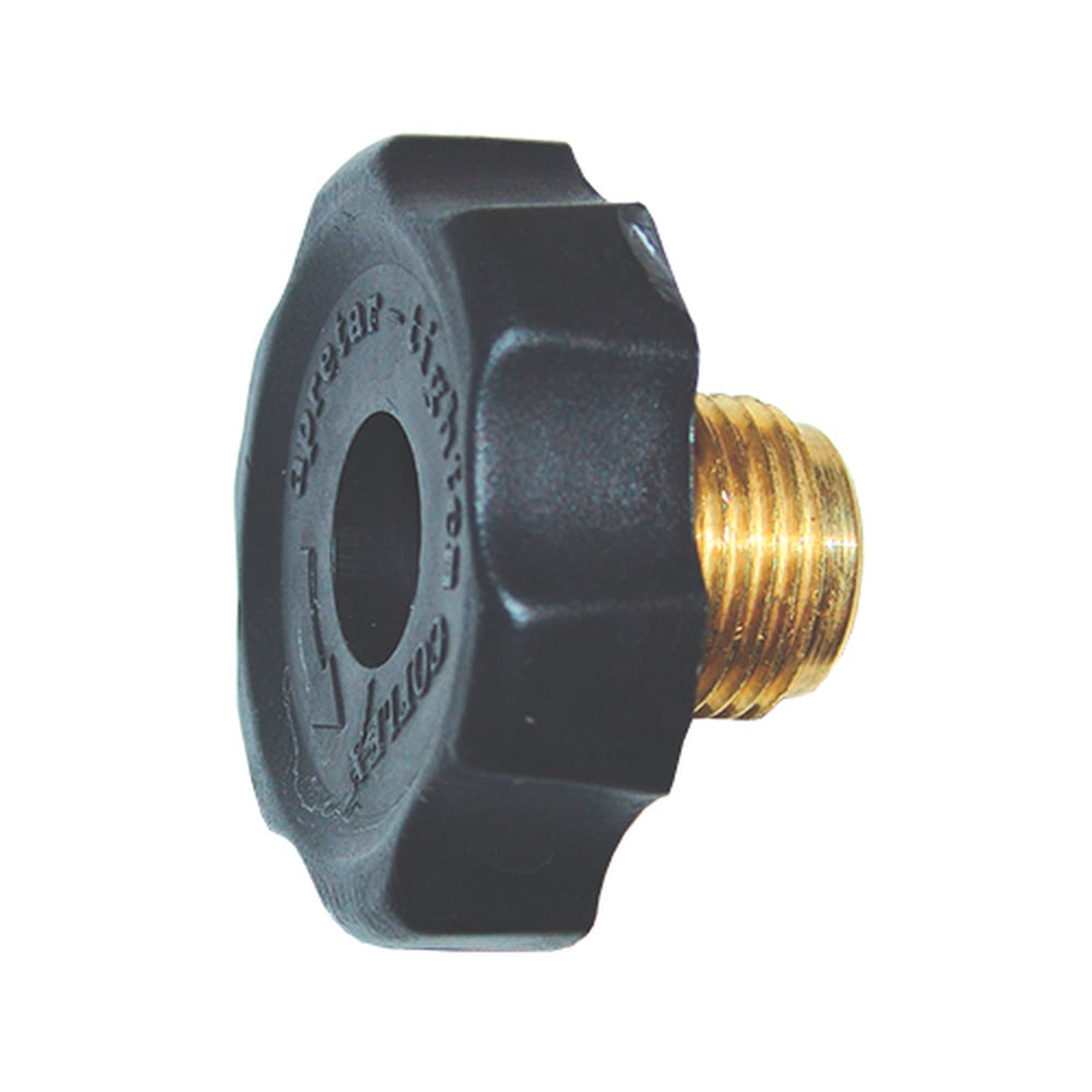 Tuerca Izquierda Coflex 7/8" Latón con Maneral para Pigtail y Gas LP