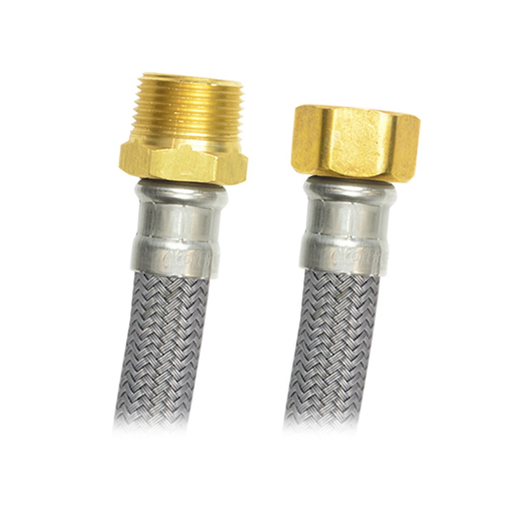 Conector Flexible Coflex 60cm para Boiler - Vinilo Reforzado 3/4" MNPT x FIP