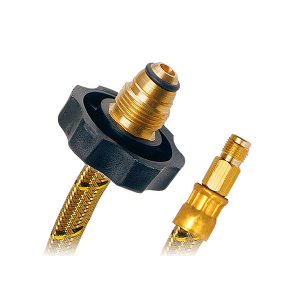 Conector Flexible Pigtail Coflex VG-P35 para Gas - 7/16" M x 7/8" Izq. x 35"