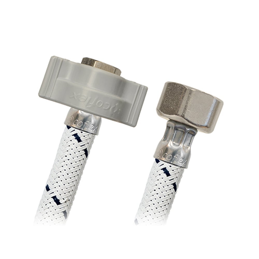 Conector Flexible Coflex 30" Blanco para Lavabo y Fregadero | Fácil Instalación
