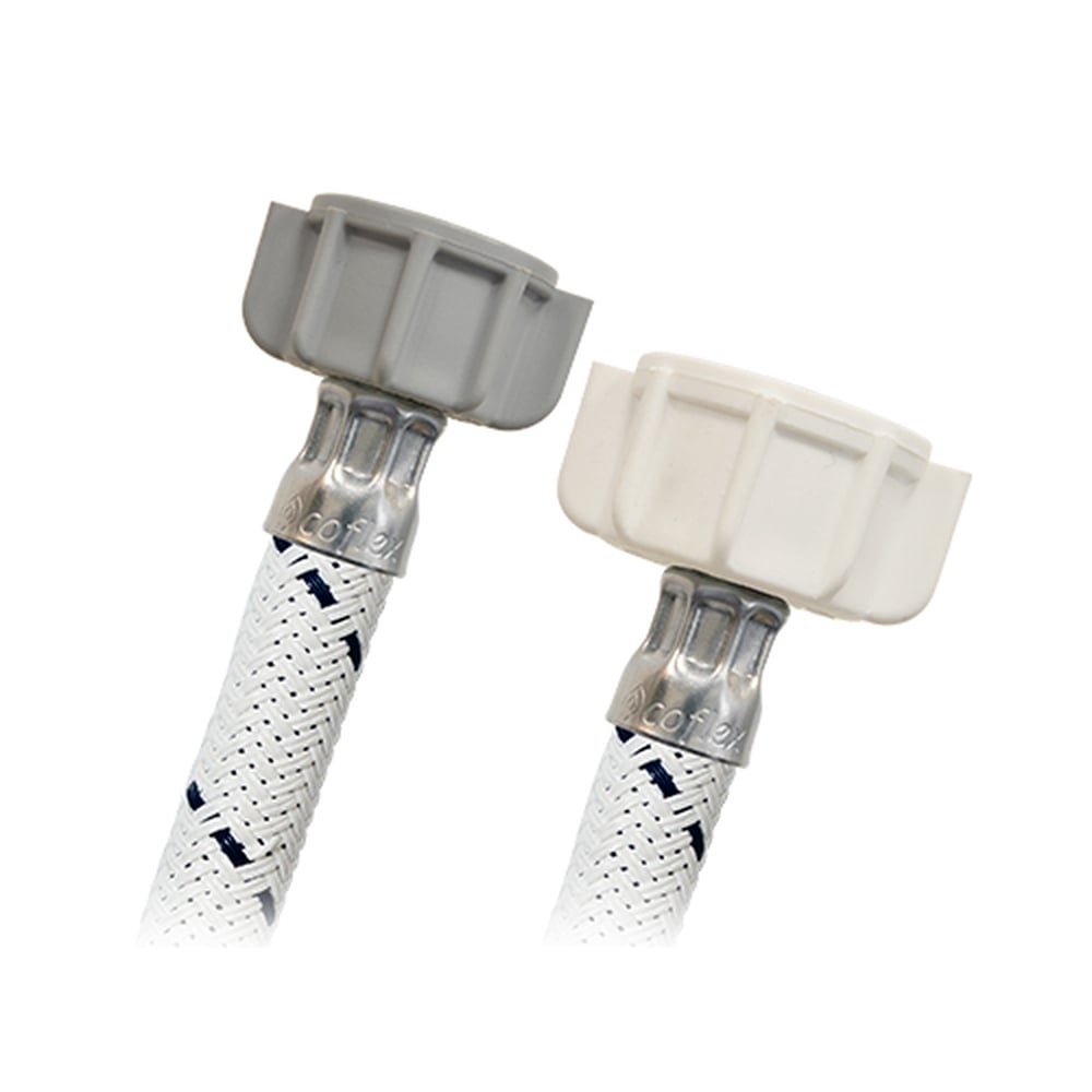 Conector Flexible Coflex Vinilo Premium 16" - 1/2" AM x 7/8" AM para Sanitario