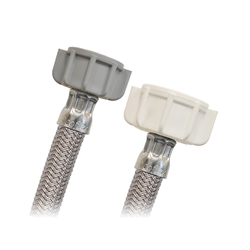Conector Flexible Coflex 35cm Vinilo Premium: Sanitarios 1/2" AM x 7/8" AM