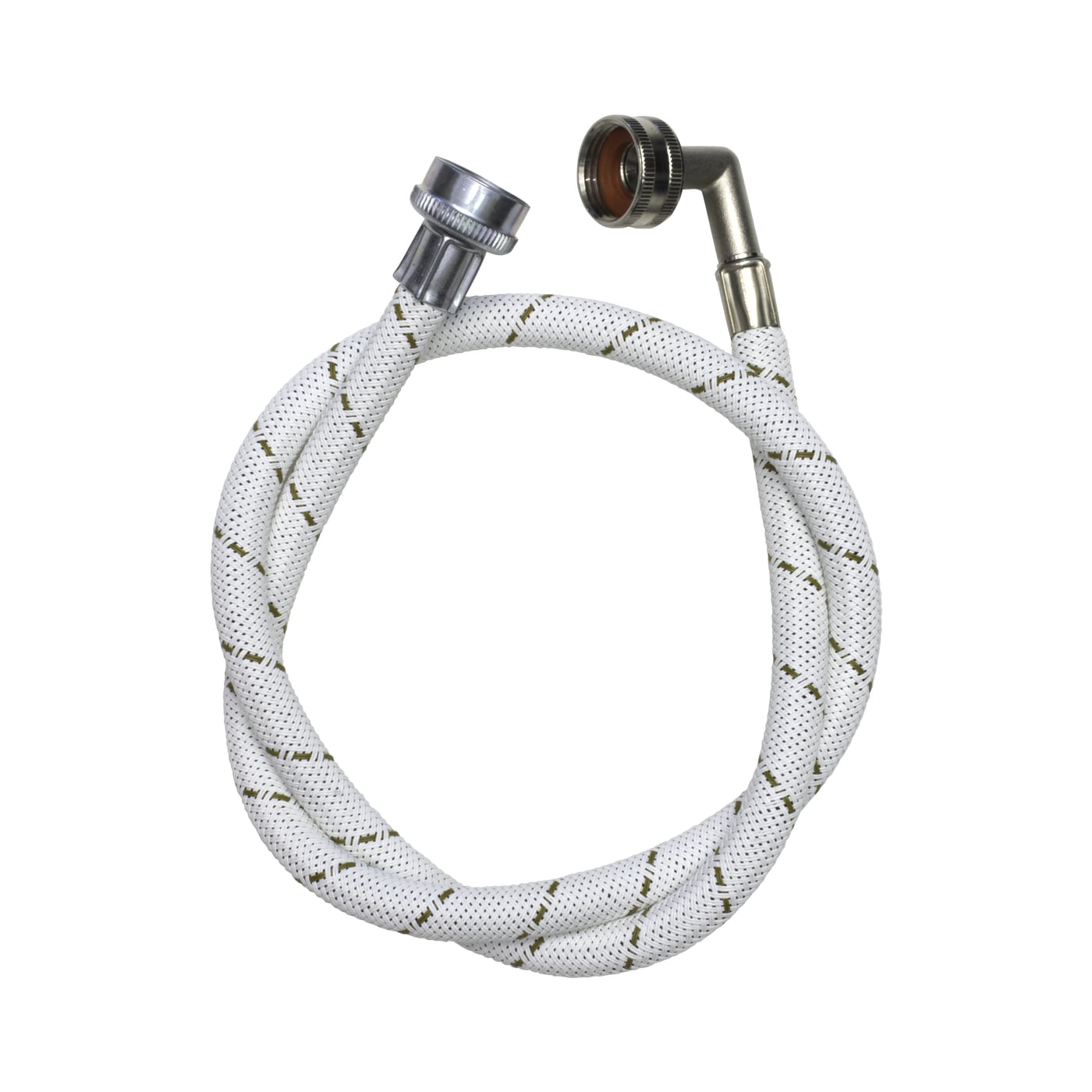 Conector Flexible Coflex Lavadora 3/4" NH Codo 90°, 120 cm Vinilo Blanco