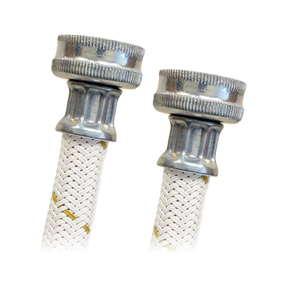 Conector Flexible Coflex 180cm Vinilo Blanco para Lavadora 3/4" N.H. x 3/4"