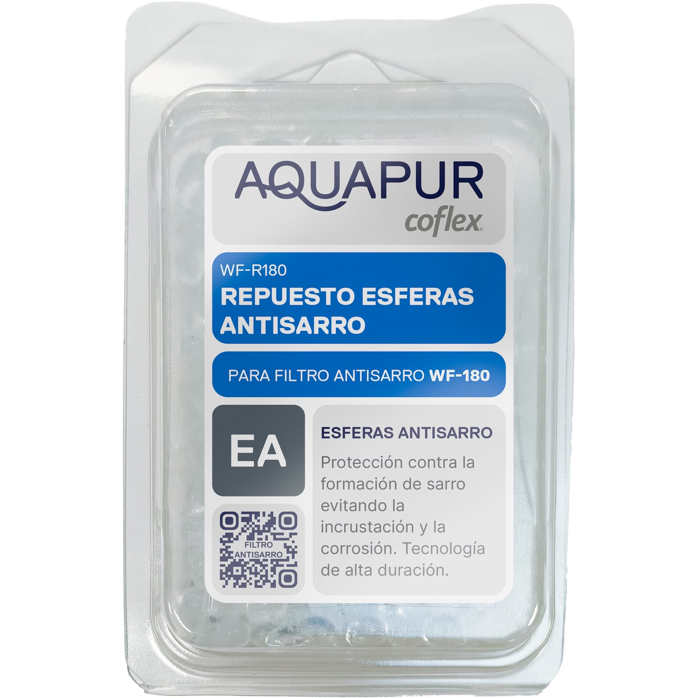 Filtro Antisarro Coflex Aquapur WF-R180: Repuesto Original para Agua Pura