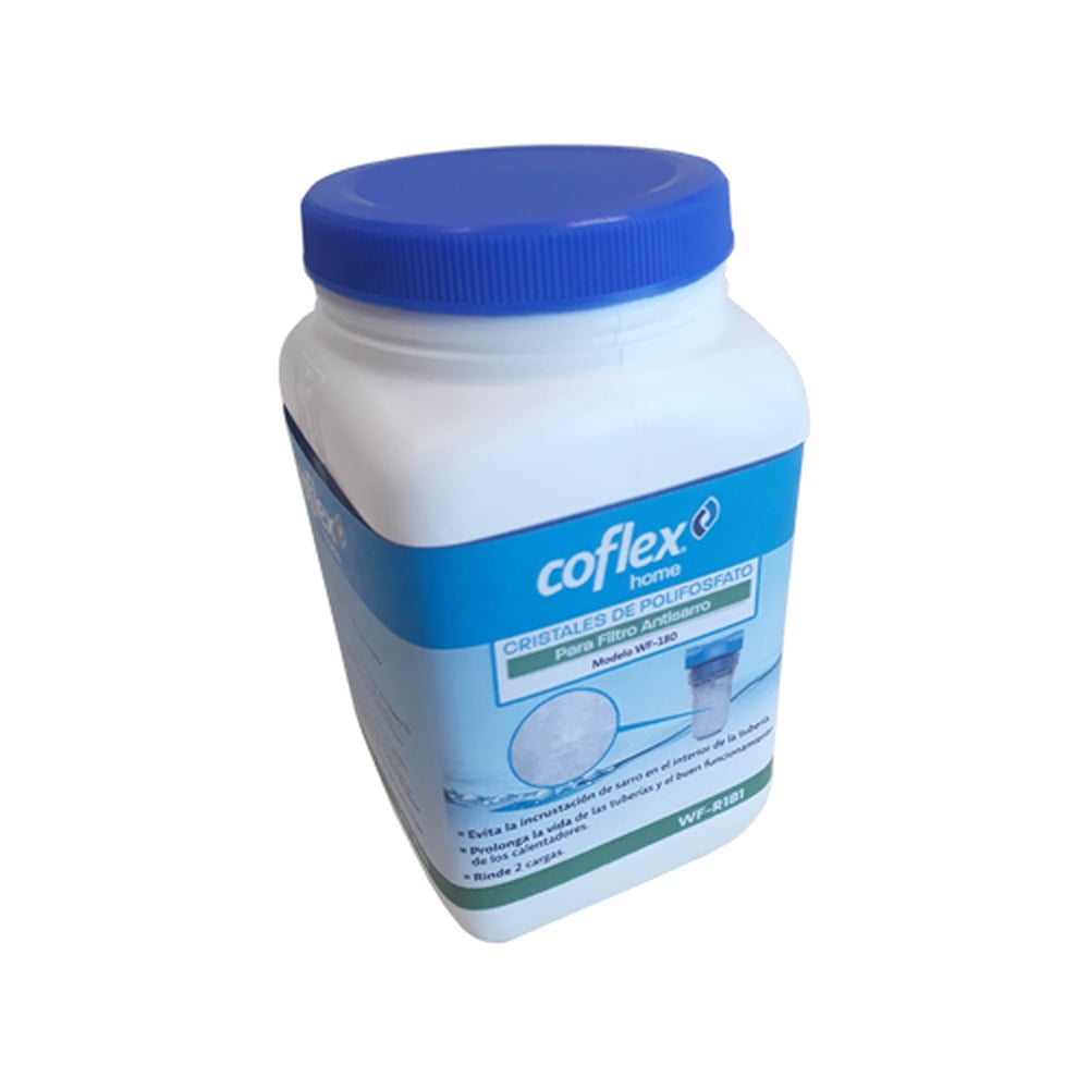 Cristales Polifosfato Coflex WF-R181: Filtro Antisarro para Casa Completa